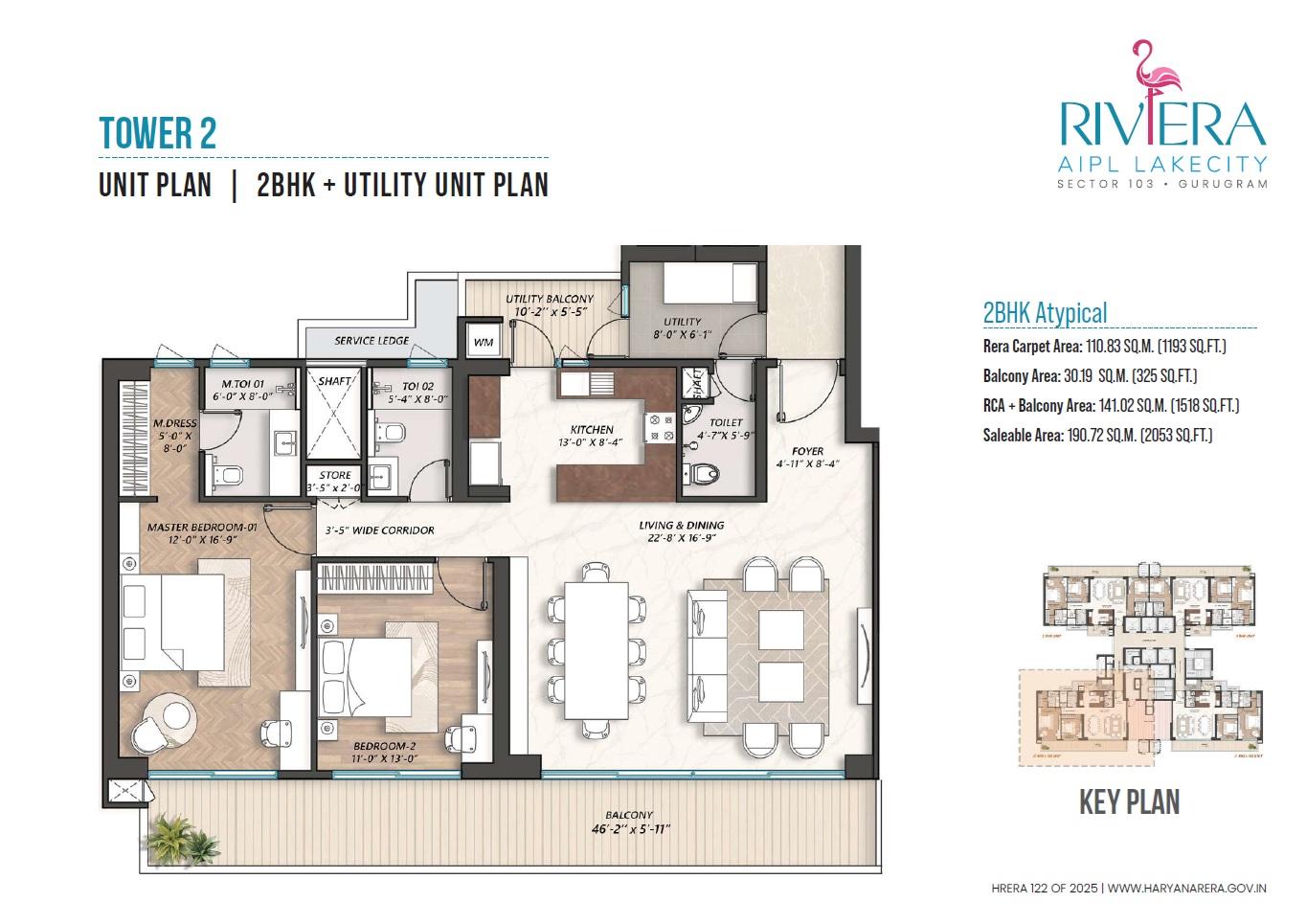 2 BHK BHK - 2073 Sq. Ft.