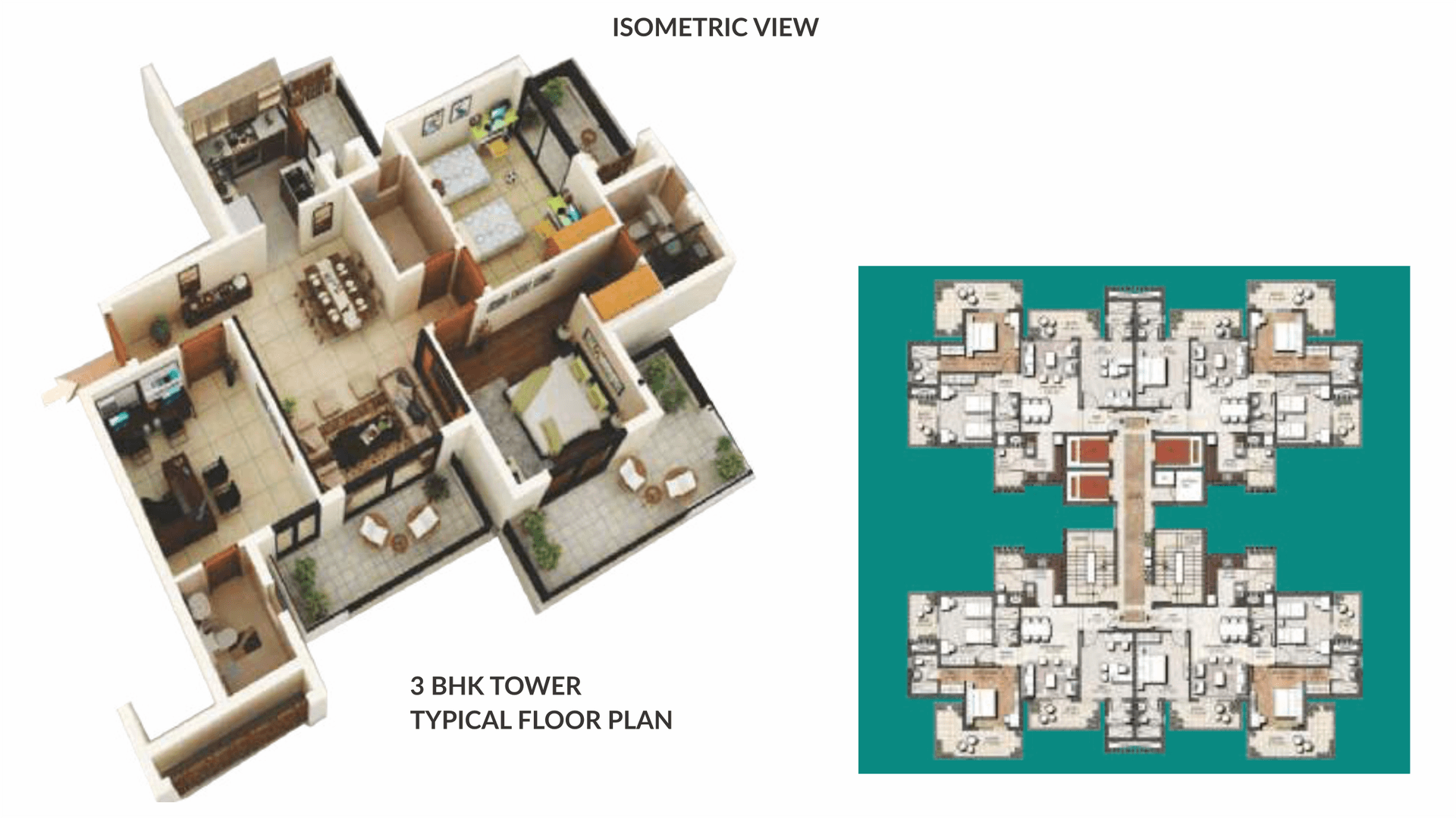 3 BHK BHK - 2400 Sq. Ft.