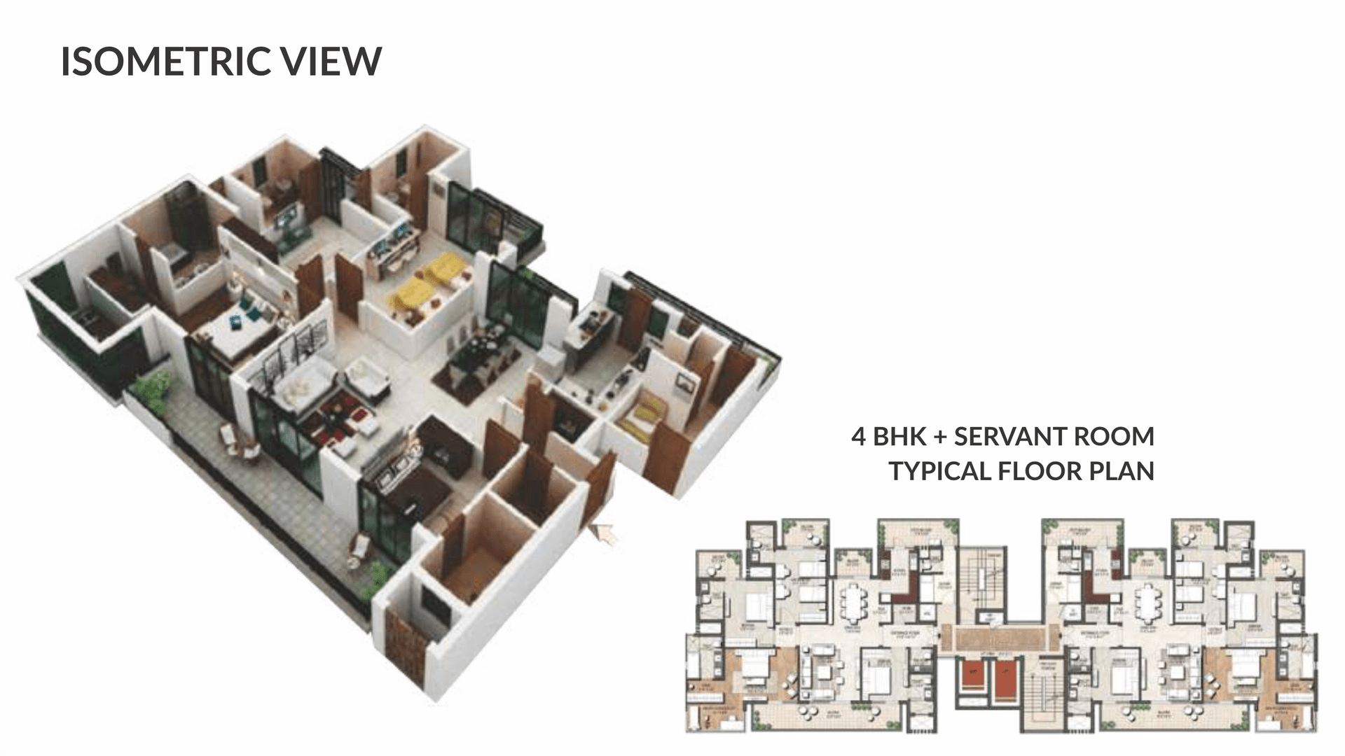 4 BHK BHK - 2835 Sq. Ft.