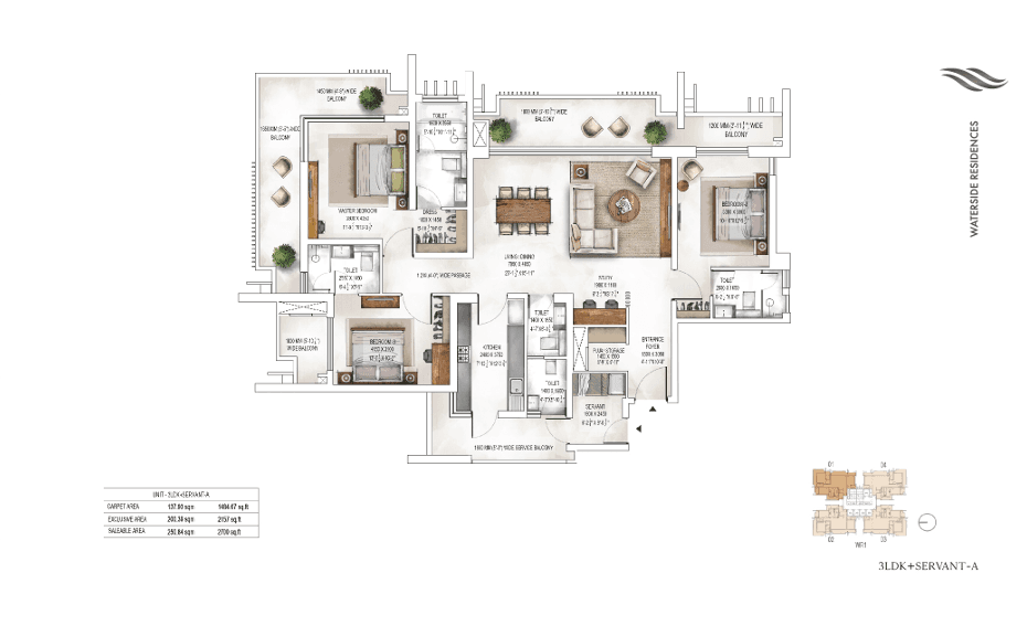 4 BHK BHK - 5453 Sq. Ft.