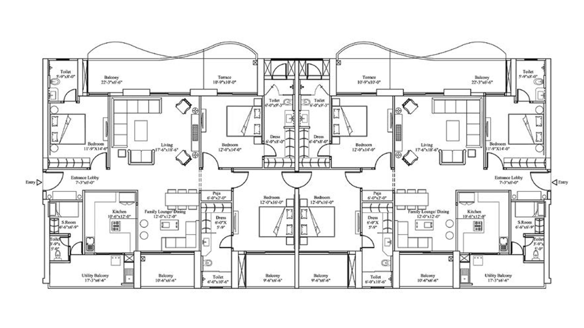 5 BHK - 5236 Sq. Ft.